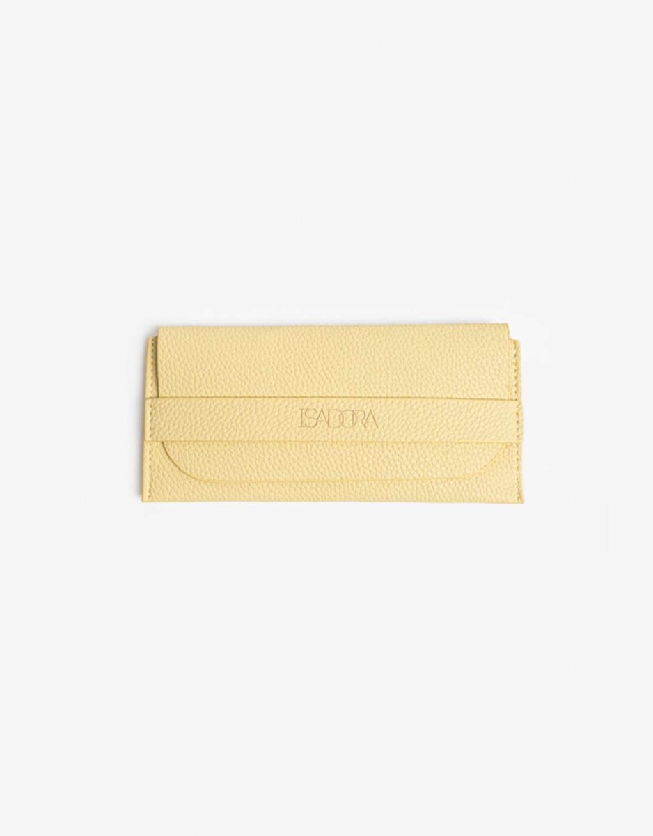 Estuche De Anteojos De Pu - Amarillo Claro 