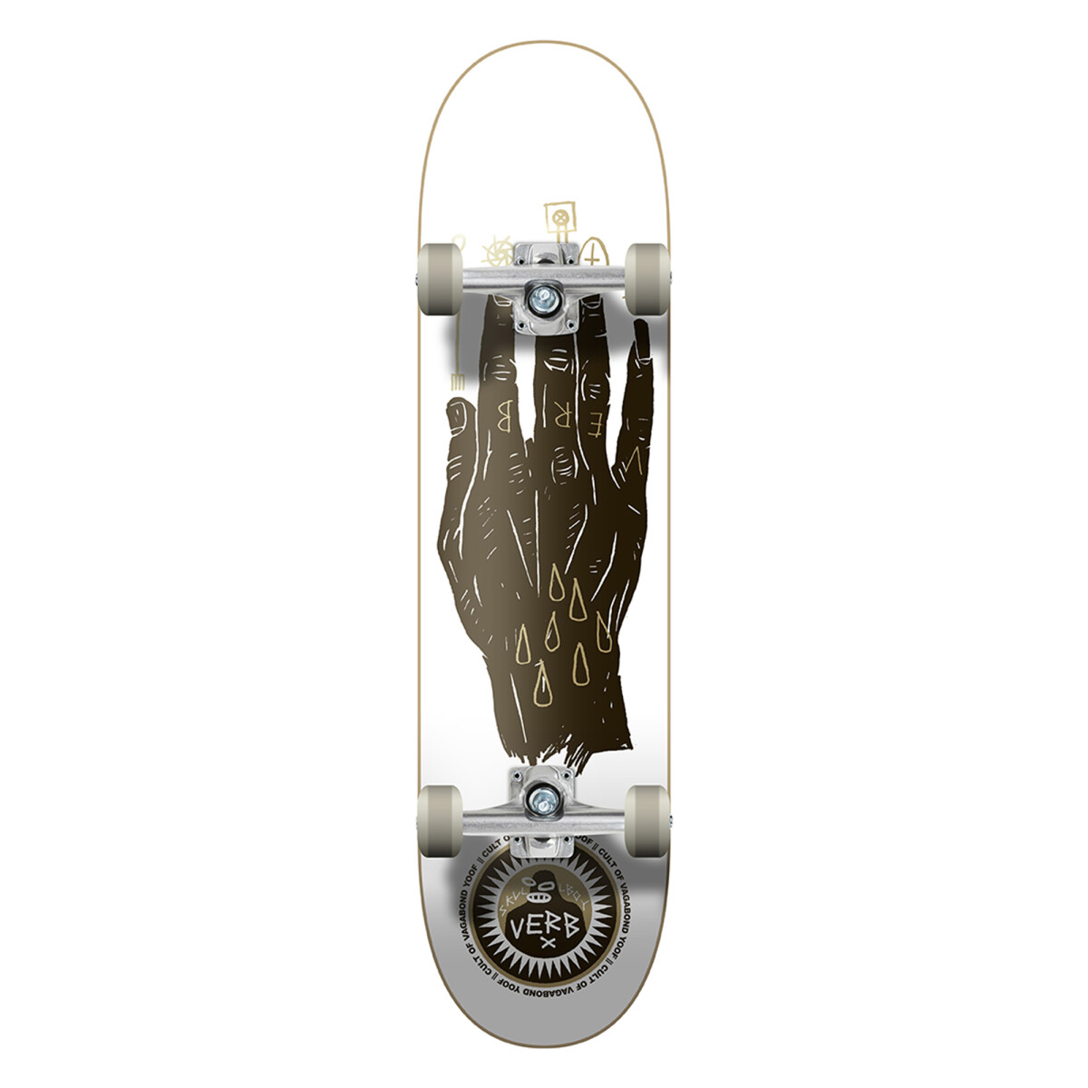 Skate Completo Verb Progressive - Artist Series Hand 8.25" 