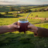 Mate Clásico de Acero Inoxidable Diseño Clásico Duradero Color Bordo