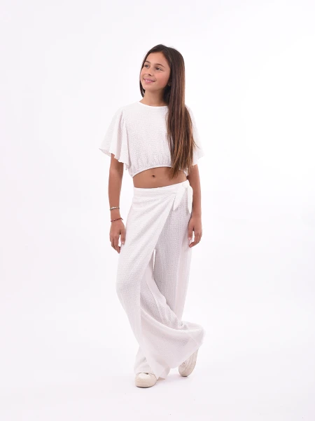 BLUSA VIOLETA TEEN BLANCO