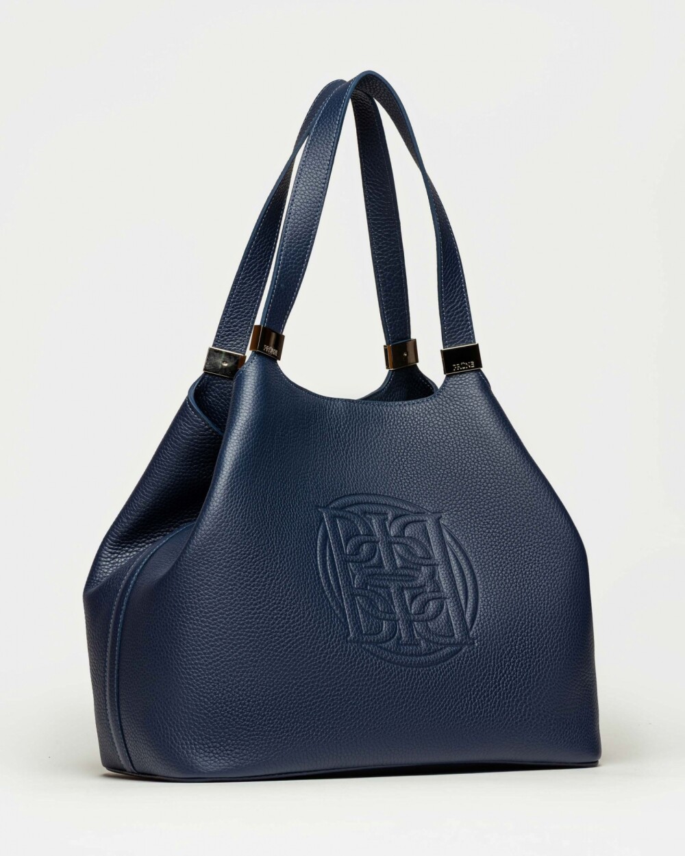 Bolso Eterial en cuero graneado Marine Blue