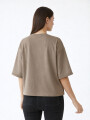 Remera Olama Taupe Claro