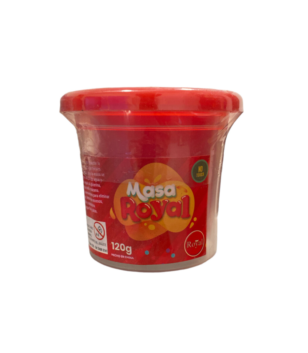 Masa Royal 120 grs - Rojo 