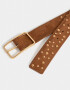 Cinturones y Fajas Cinturón Con Tachas - Marron Camel