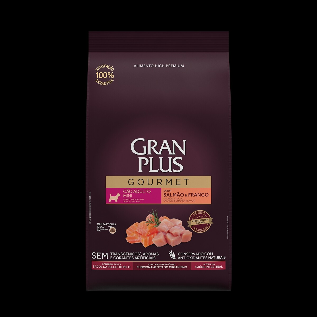 GRANPLUS GOURMET ADULT RAZAS PEQ/MINI 1 KG SALMON/POLLO - Granplus Gourmet Adult Razas Peq/mini 1 Kg Salmon/pollo 