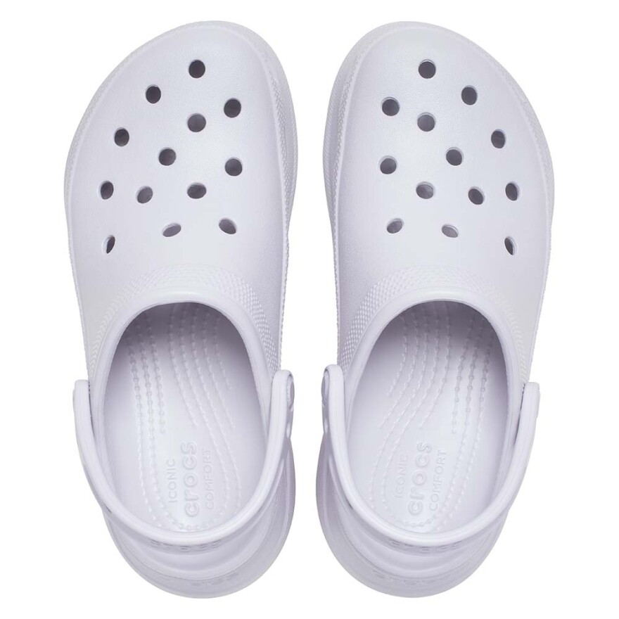 Plataformas Crocs Bae Clog W - Mujer Mauve Mist