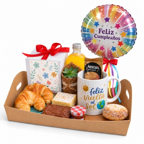 Desayuno Sorpresa Cumpleaños con Globo y Taza Desayuno Sorpresa Cumpleaños con Globo y Taza