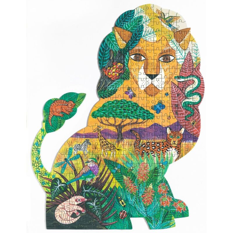 Puzzle con forma 350 pcs Lion