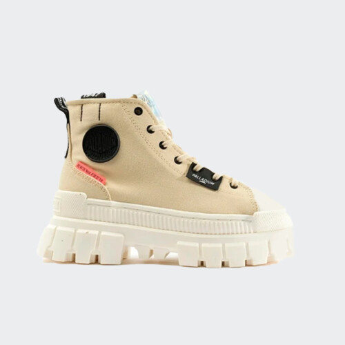 Botas Palladium Revolt HI TX Beige