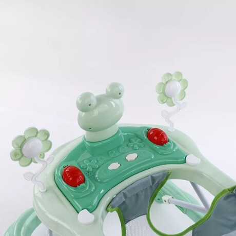 Andador Caminador p/ Bebé Plegable y Portable con Accesorios Verde