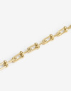 Collares Cortos Metal Collar Corto De Acero - Dorado