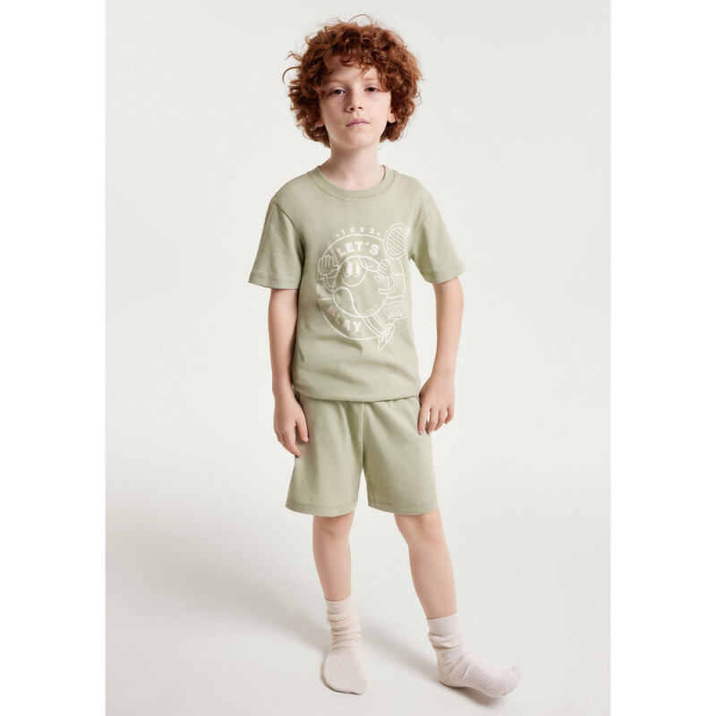 PIJAMA MM MASC VERDE