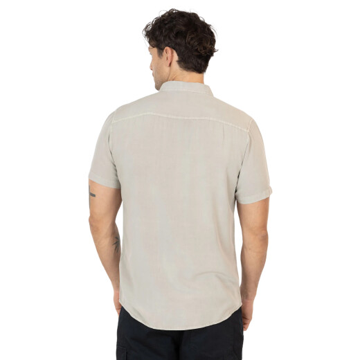 Camisa Volcom Abg Maverick - Beige Camisa Volcom Abg Maverick - Beige