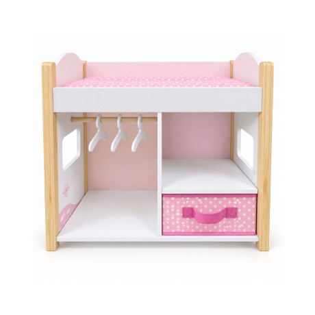 CAMA Y PERCHERO PARA MUÑECAS CAMA Y PERCHERO PARA MUÑECAS