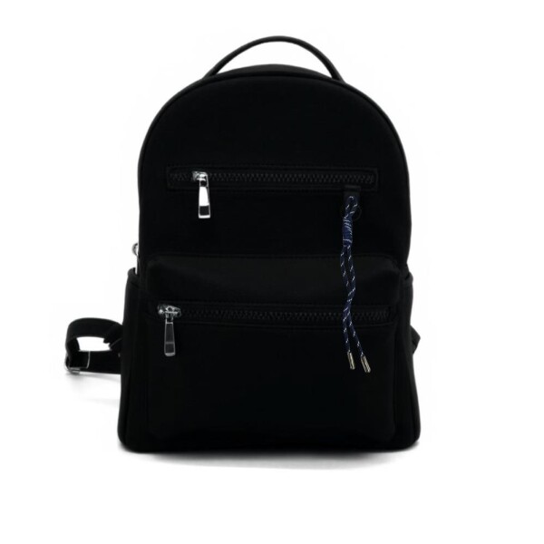 Mochila tres bolsillos negro