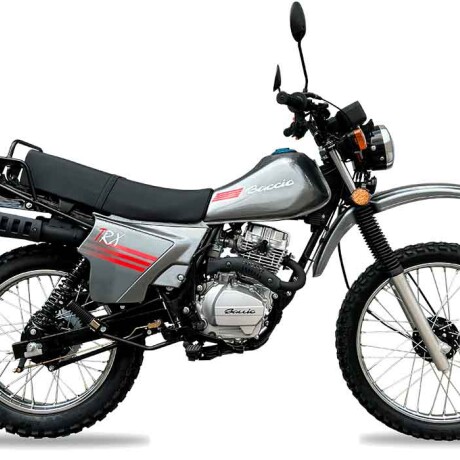 MOTO BACCIO TRX 125 GRIS