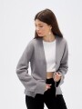 Saco Opal Gris Melange Medio