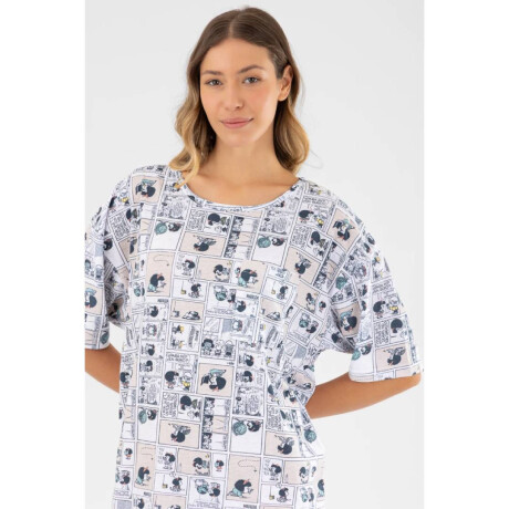 Camison mafalda 1 Marfil