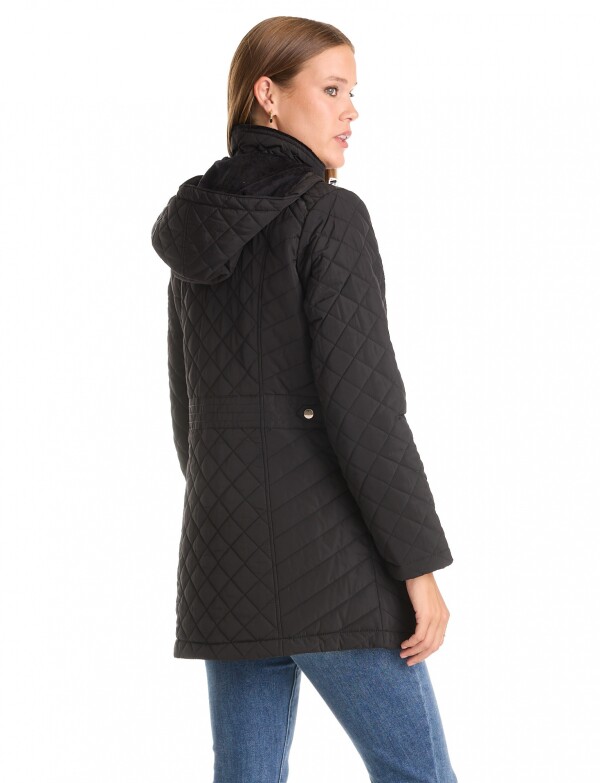 Campera Capitoneada NEGRO