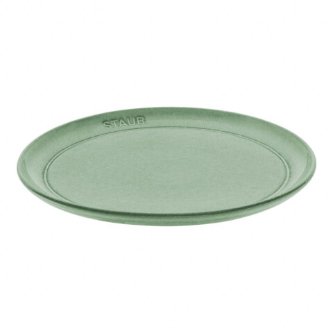 STAUB PLATO PLAYO CERAMICA 22 CM VERDE SAGE STAUB PLATO PLAYO CERAMICA 22 CM VERDE SAGE