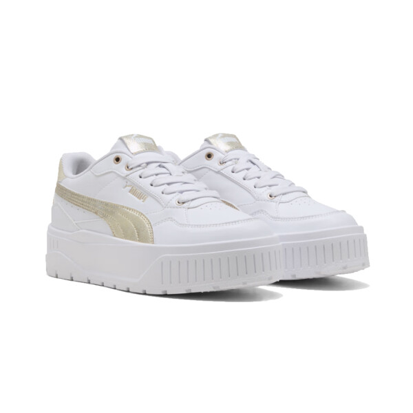 KARMEN II METALLIC - PUMA BLANCO/PLATEADO