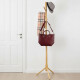 Perchero de pie madera 175 cm MARRON CLARO