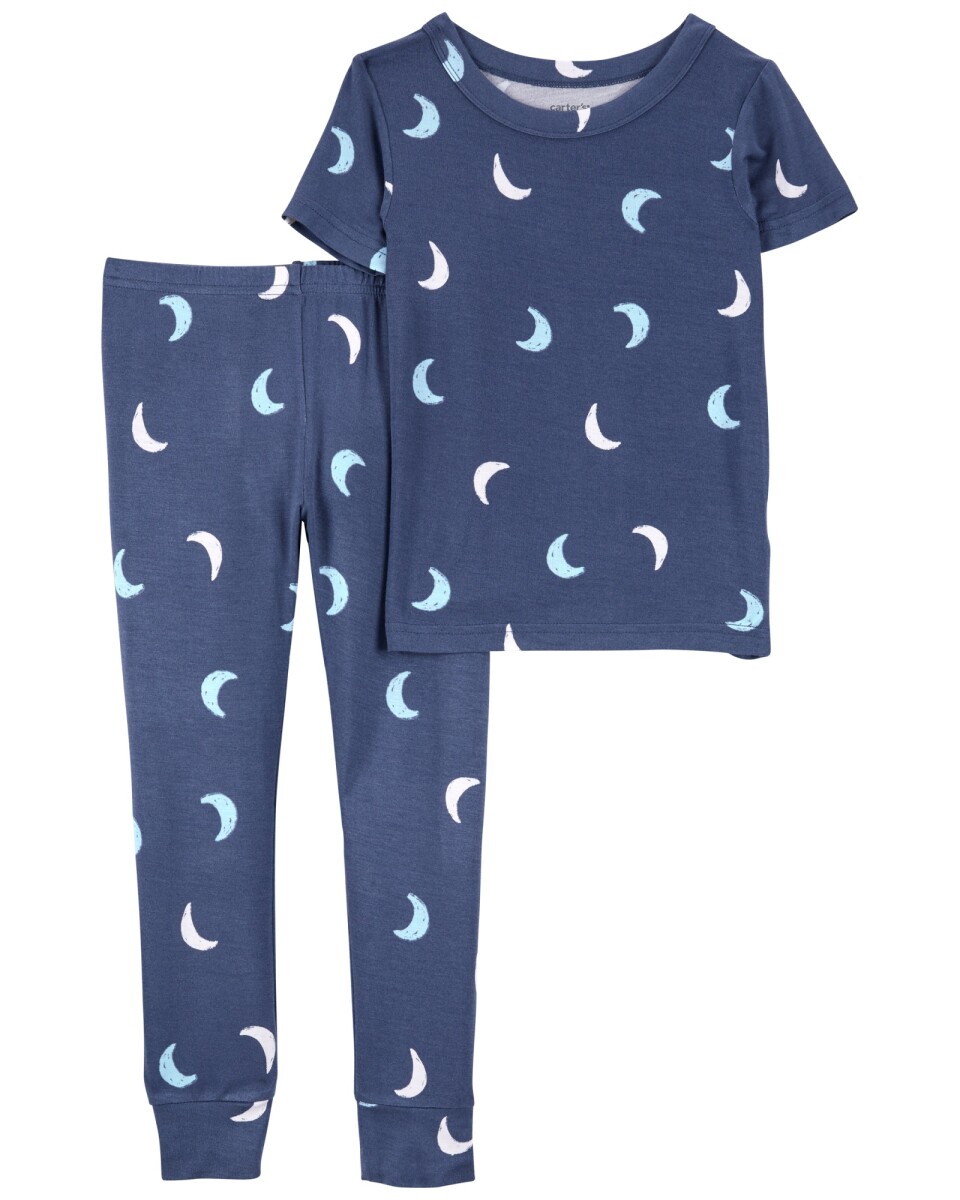 Pijama dos piezas diseño luna línea purelysoft 