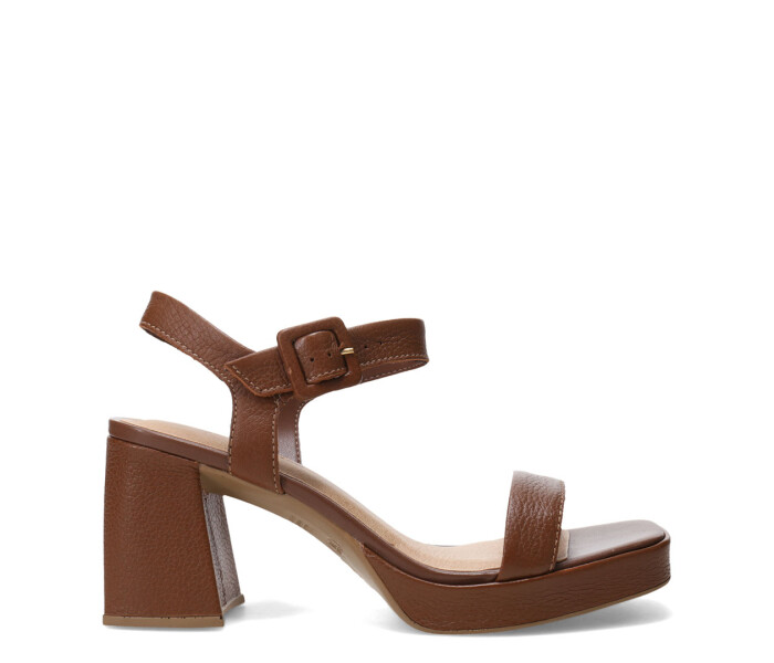 Sandalias de Mujer Bottero Taco Marrón Café