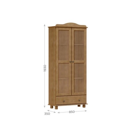 VITRINA FINESTRA RUBI 2 PUERTAS 1 CAJON FREIJO VITRINA FINESTRA RUBI 2 PUERTAS 1 CAJON FREIJO