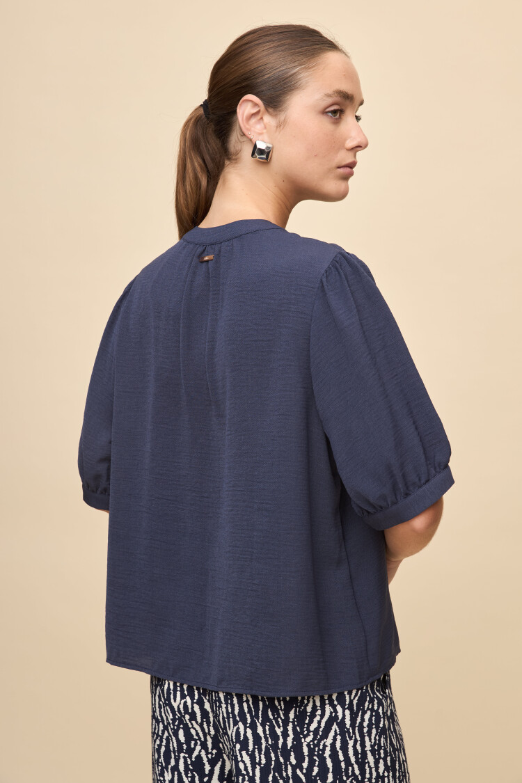 BLUSA BORGO Azul Marino
