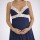 Camisón Maternal Avelina Azul Marino