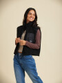 CHALECO UNAI RUSTY Negro