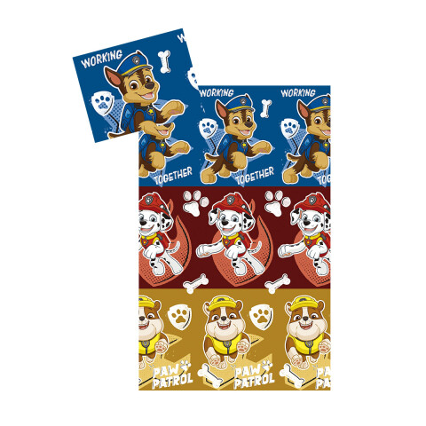 Juego Sábanas Infantil Paw Patrol Niño 1 Plaza 100% Microfibra U
