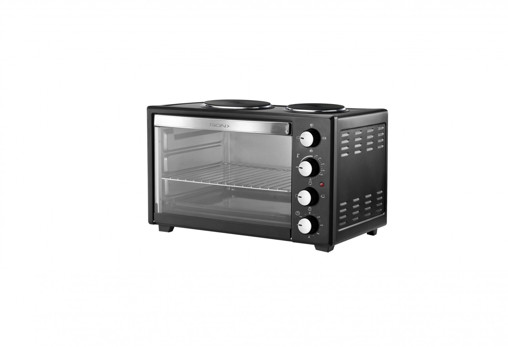 Horno Electrico Xion Con 2 Discos 35 L 