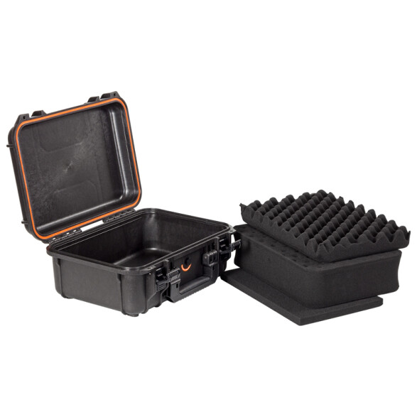Maletín negro grande con espuma IP65 TT0166