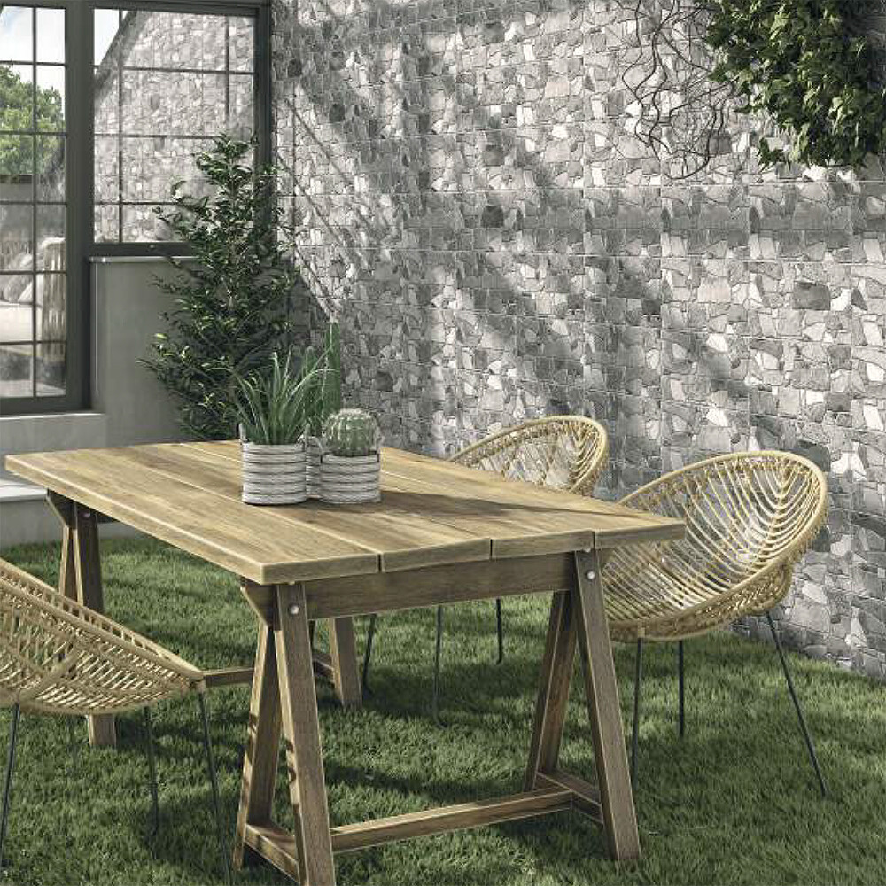 REVESTIMIENTO FINLAY GRIS MATE "A" 25X50 CM Revestimiento Finlay Gris Mate "a" 25x50 Cm