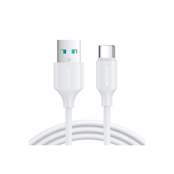 Cable Joyroom USB-A a USB-C 3A 1 metro color blanco Cable Joyroom Usb-a A Usb-c 3a 1 Metro Color Blanco