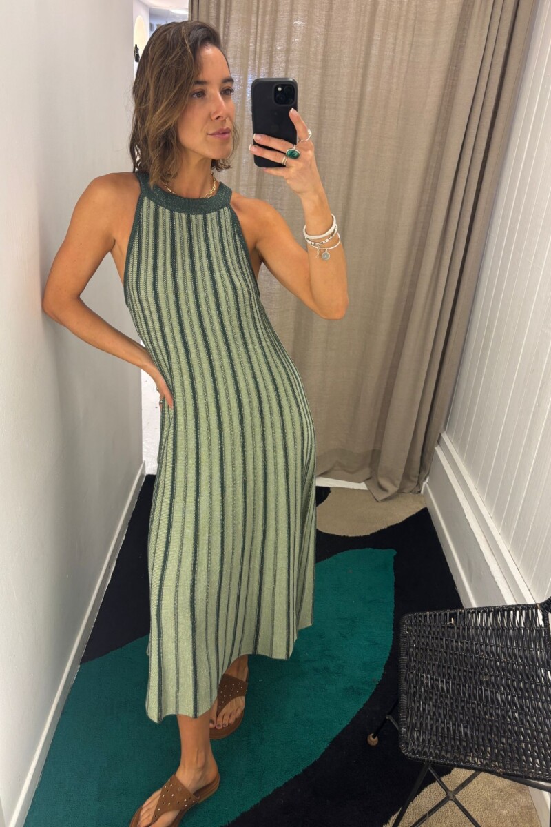 Vestido Ecos Verde