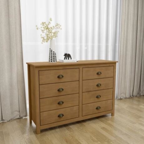 Cómoda Topázio 8 Cajones Freijo 9102FN Cómoda Topázio 8 Cajones Freijo 9102FN