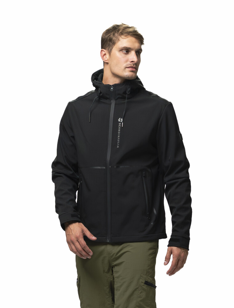 Campera Neopreno Scandinavian Santa Fe Negro