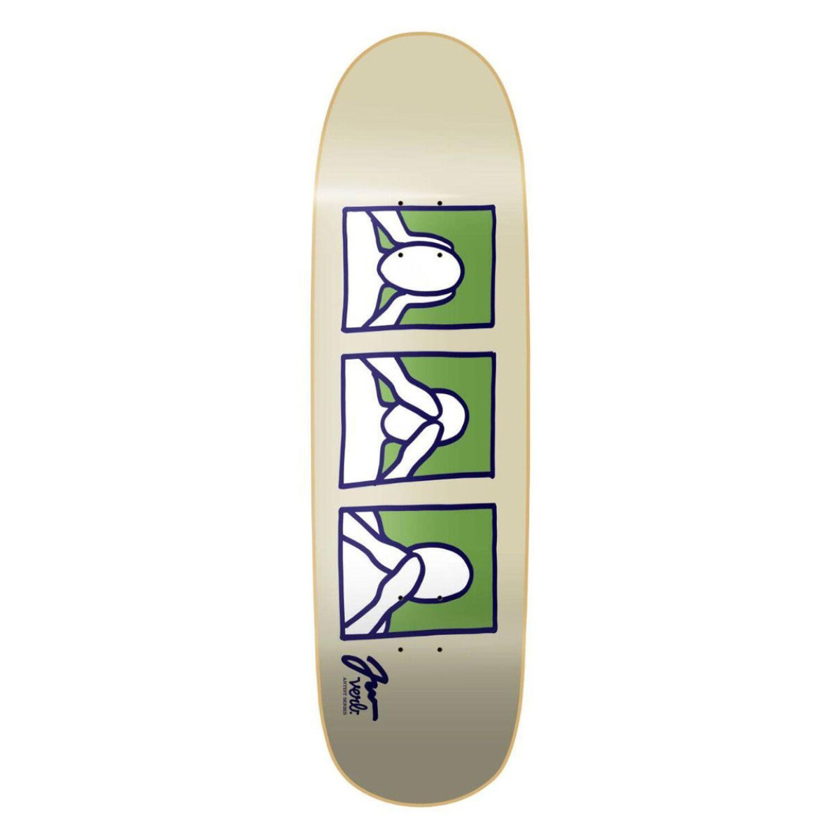 Deck Verb Special Shape 8.86" - Modelo Hear See Speak (Lija incluida) 