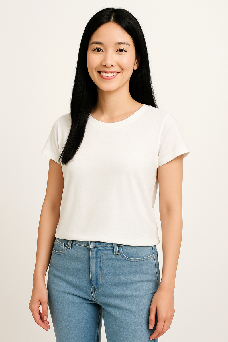 Remera Ailana - Marfil / Off White 