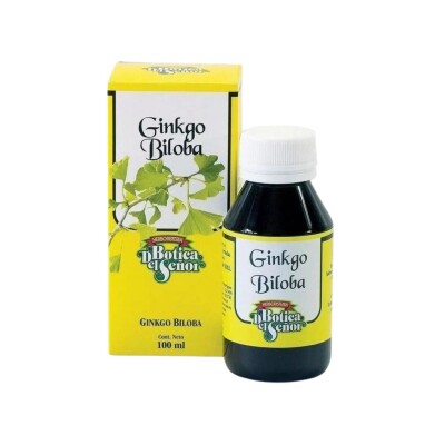 Tintura De Ginkgo Biloba Botica Del Señor 100 ml Tintura Ginkgo Biloba Botica