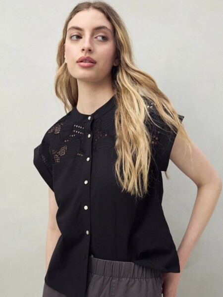 CAMISA D.CASSIN LUGAN NEGRO