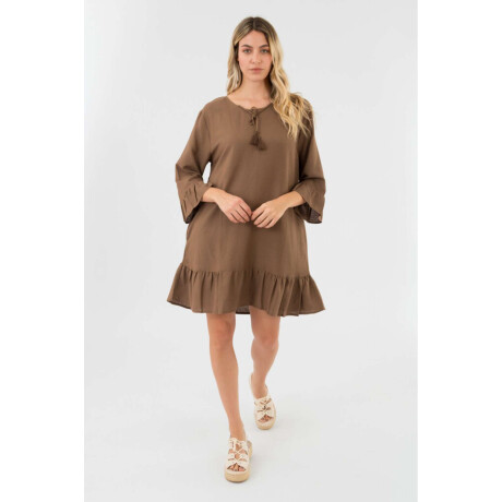 Vestido playero linen Africa
