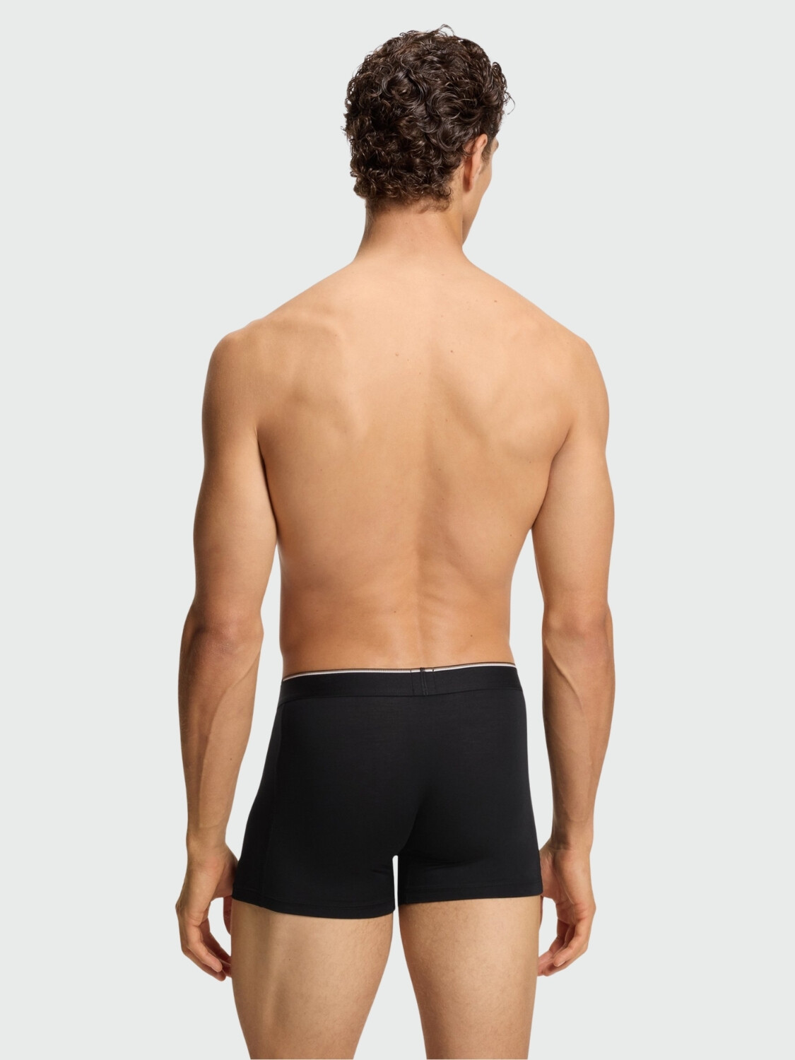 BOSS - Pack 3 Boxer Bamboo Briefs Negro