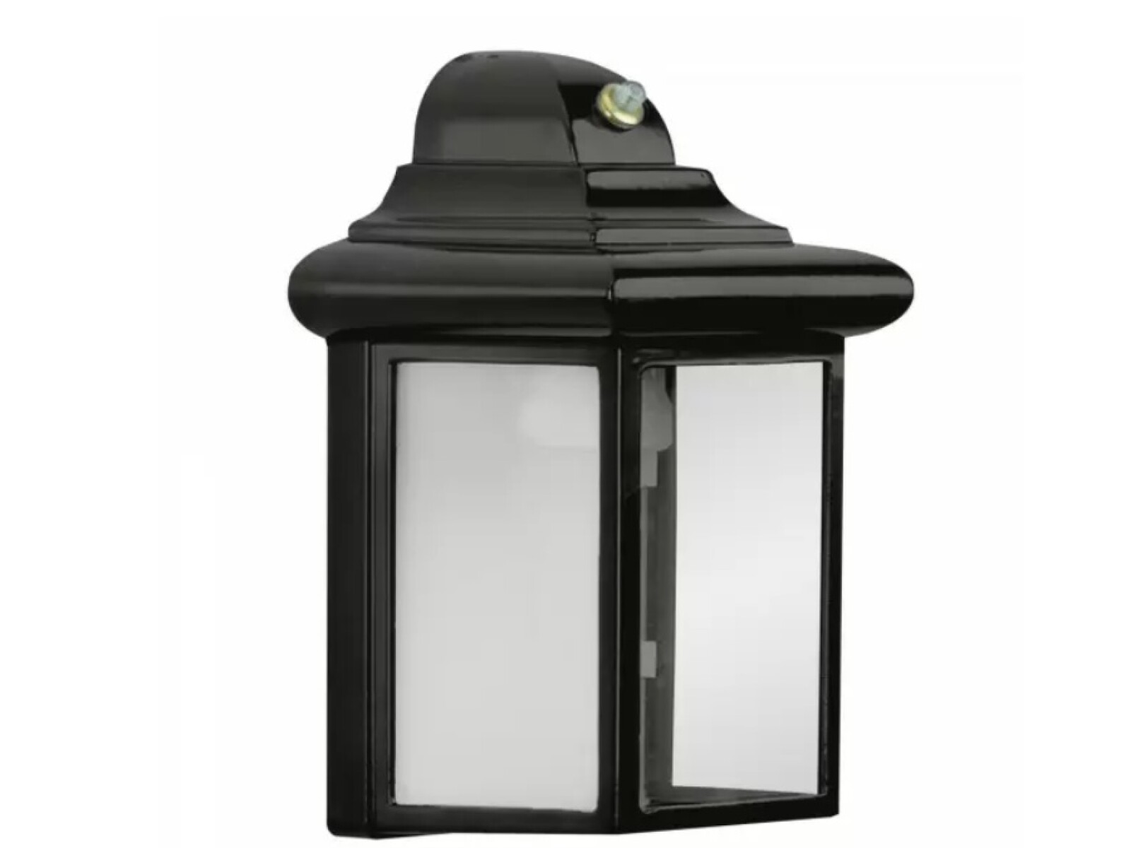 FAROL EXTERIOR 1L E27 VIDRIO COLOR NEGRO 