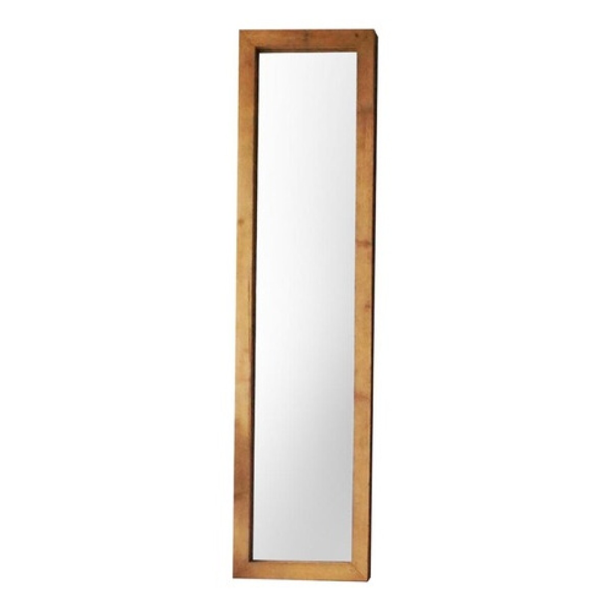Espejo de pie Selecta con marco en madera natural 30x120cm 