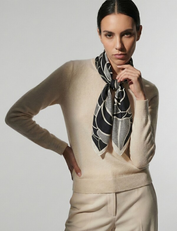 Bandana Flor NEGRO/MULTI