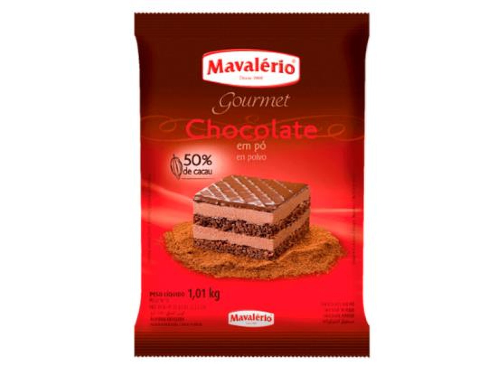 NAT-MAVALERIO CHOCOLATE POLVO 50% 